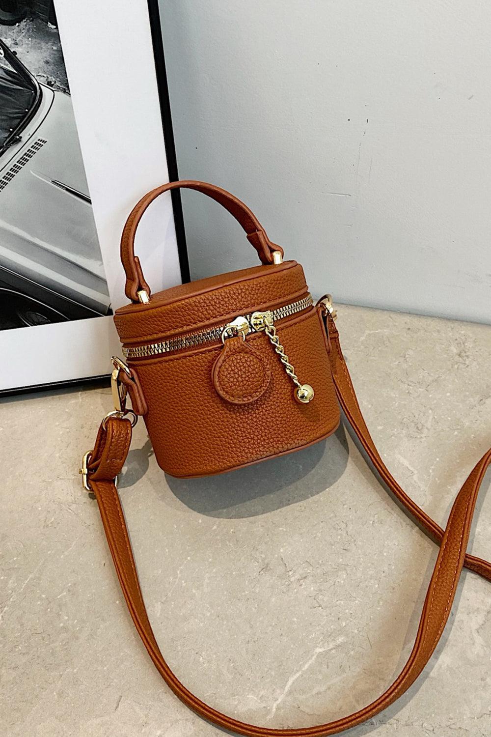 PU Leather Crossbody Bag - 808Lush