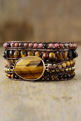 Natural Stone Layered Bracelet - 808Lush