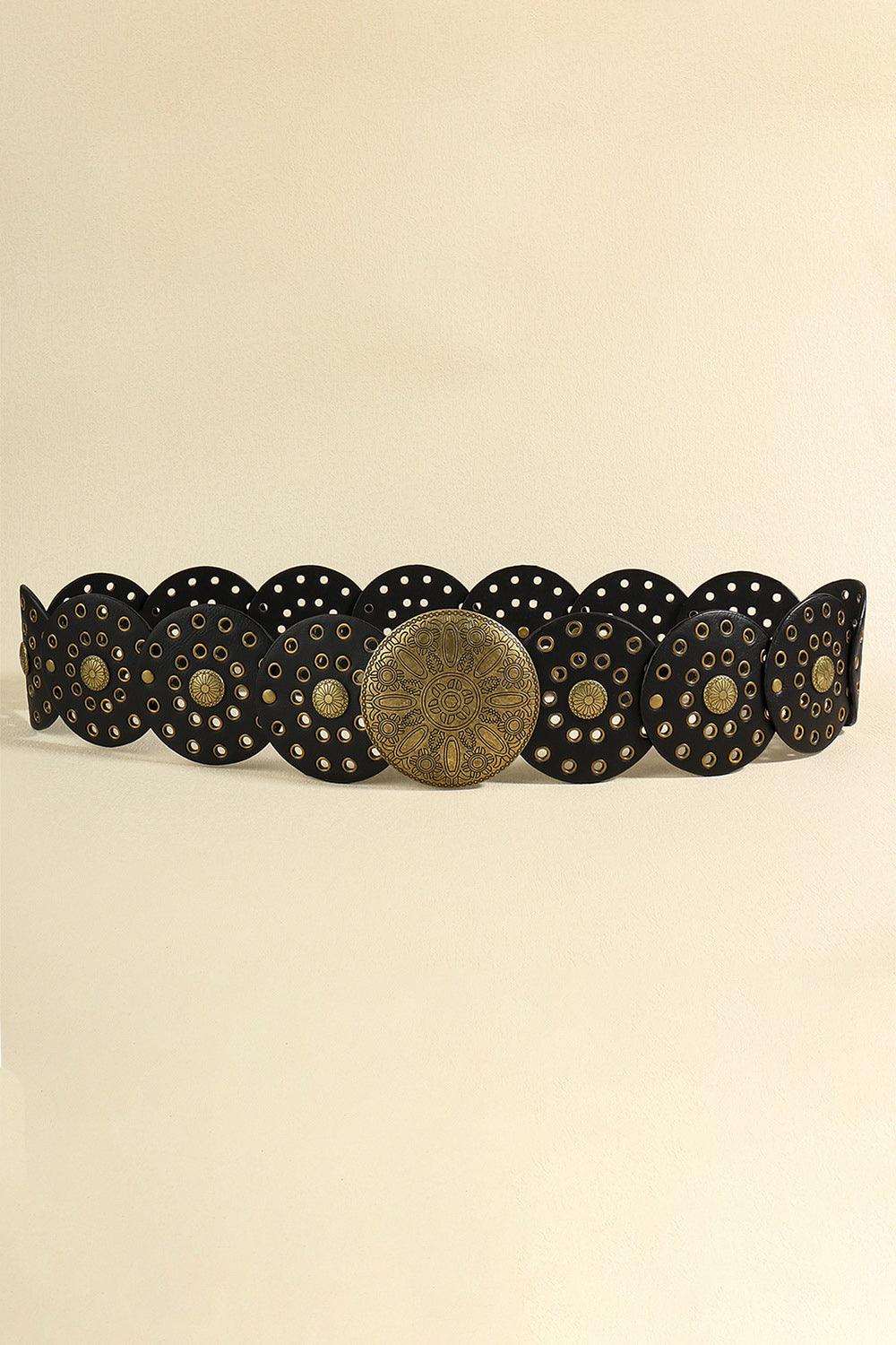 Zinc Alloy PU Disc Belt - 808Lush