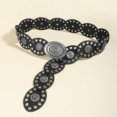 Oval PU Belt - 808Lush