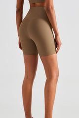 Wide Waistband Sports Shorts - 808Lush