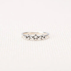 925 Sterling Silver Star Ring - 808Lush