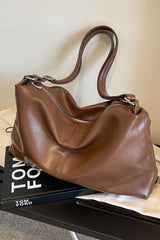 PU Leather Shoulder Bag - 808Lush