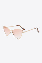 Metal Frame Cat-Eye Sunglasses - 808Lush