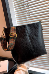 PU Leather Shoulder Bag - 808Lush