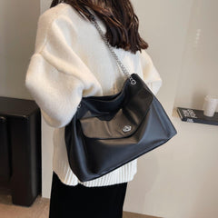 PU Leather Shoulder Bag - 808Lush