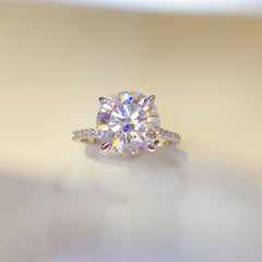 5 Carat Moissanite 925 Sterling Silver Ring