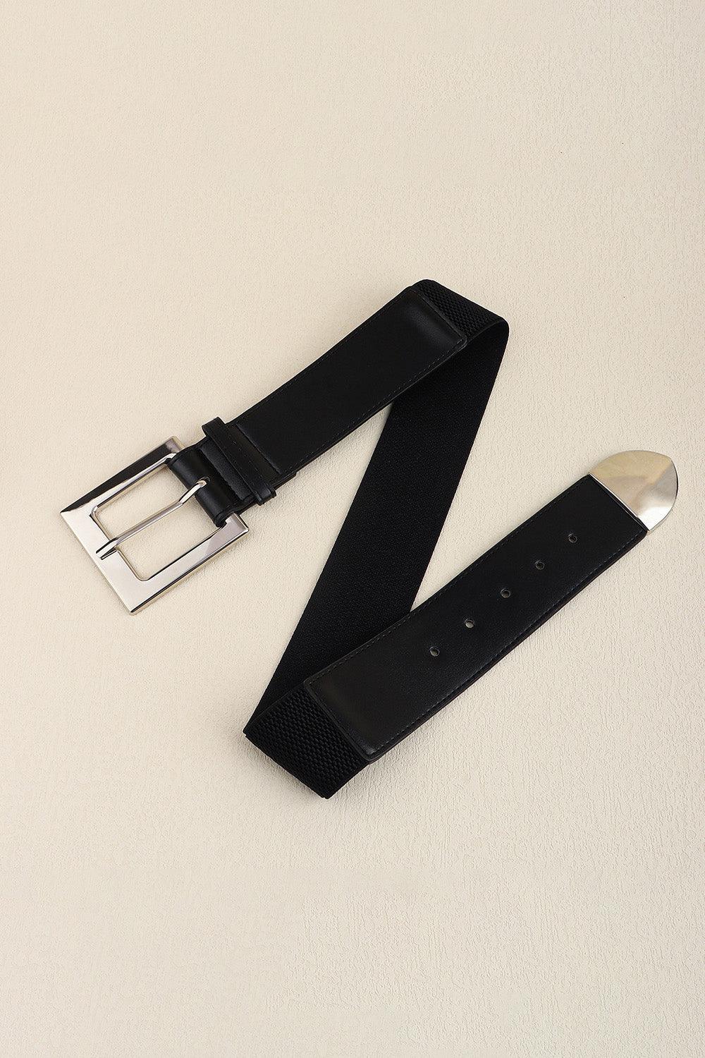 Zinc Alloy Buckle PU Leather Belt - 808Lush