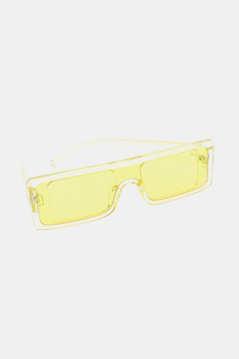 Polycarbonate Frame Rectangle Sunglasses - 808Lush