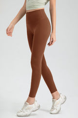 Wide Waistband High Waist Sport Leggings - 808Lush