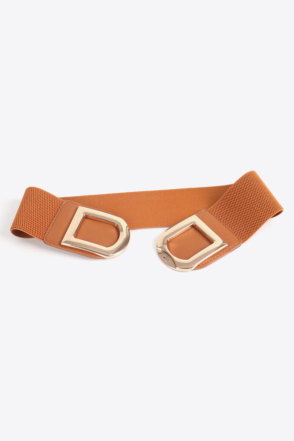 Double D Buckle PU Belt - 808Lush