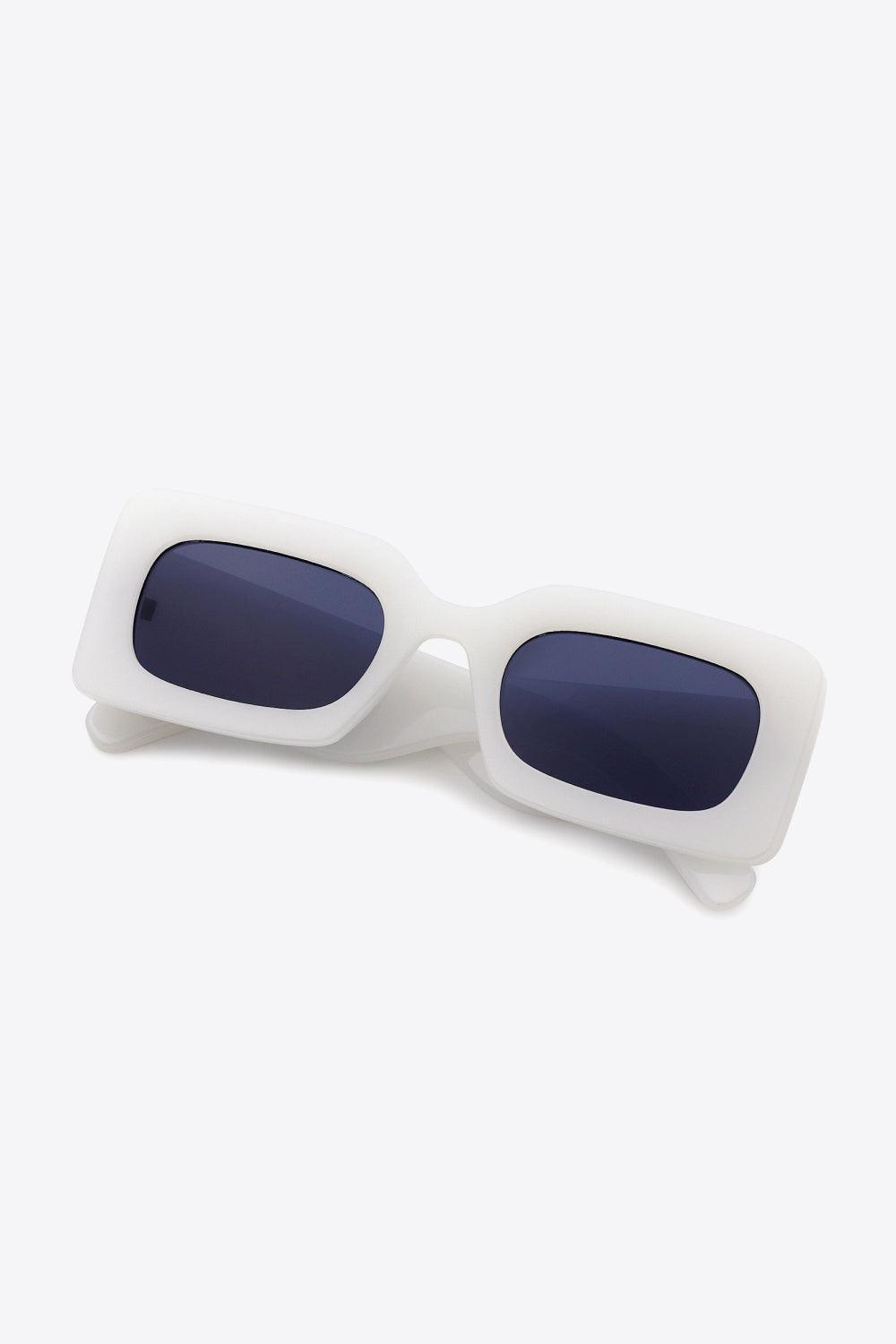 Polycarbonate Frame Rectangle Sunglasses - 808Lush