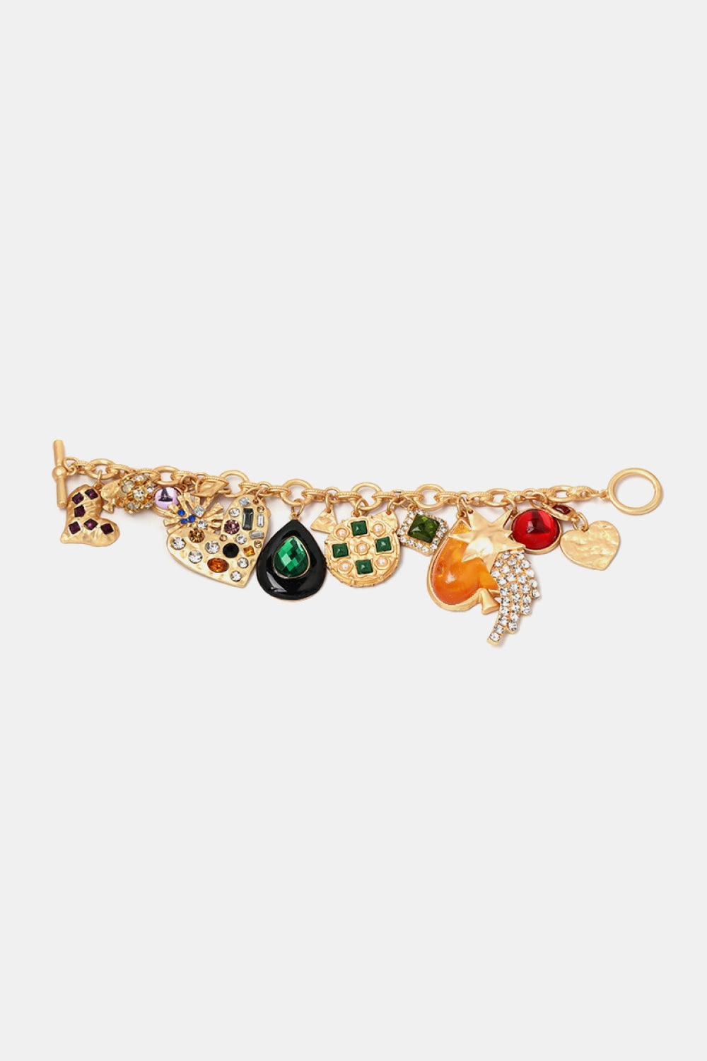 Multi Charm Resin Bracelet - 808Lush