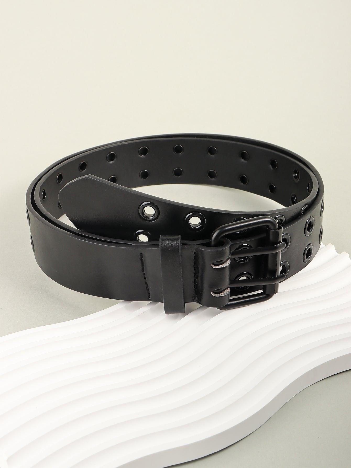 Grommet PU Leather Belt - 808Lush