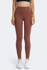 High Rise Ankle Length Yoga Leggings - 808Lush