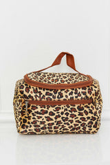 Printed Makeup Bag with Strap - 808Lush