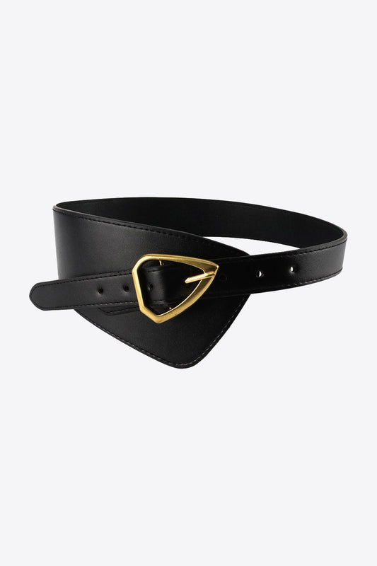 Irregular PU Leather Belt - 808Lush