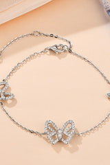 Moissanite Butterfly Shape Bracelet - 808Lush