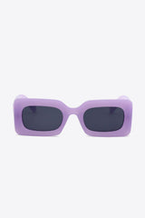 Polycarbonate Frame Rectangle Sunglasses - 808Lush