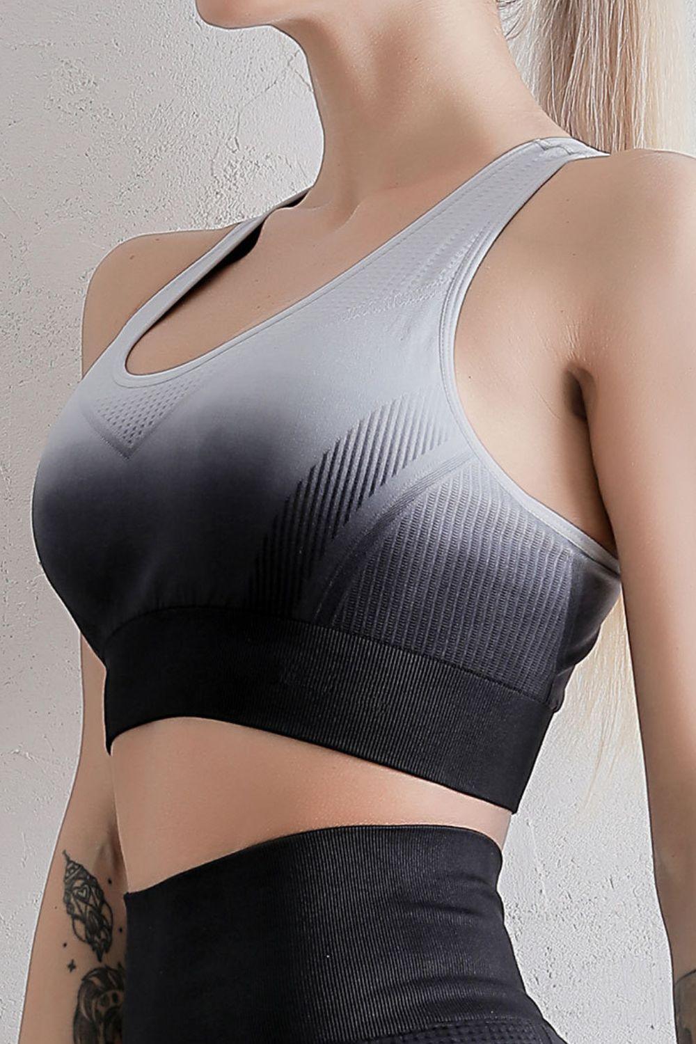 Gradient Racerback Sports Bra - 808Lush