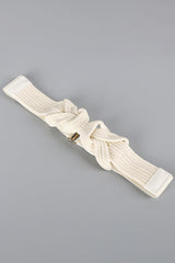 PU Leather Wide Elastic Belt - 808Lush