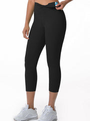 Wide Waistband Active Leggings - 808Lush