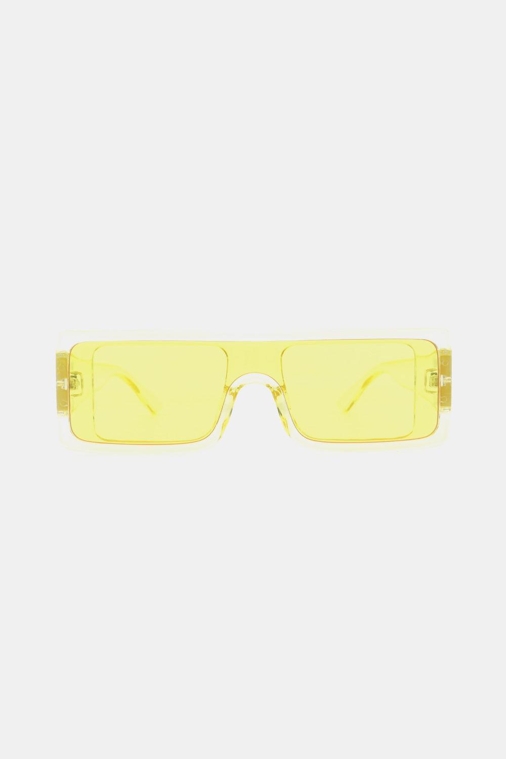 Polycarbonate Frame Rectangle Sunglasses - 808Lush