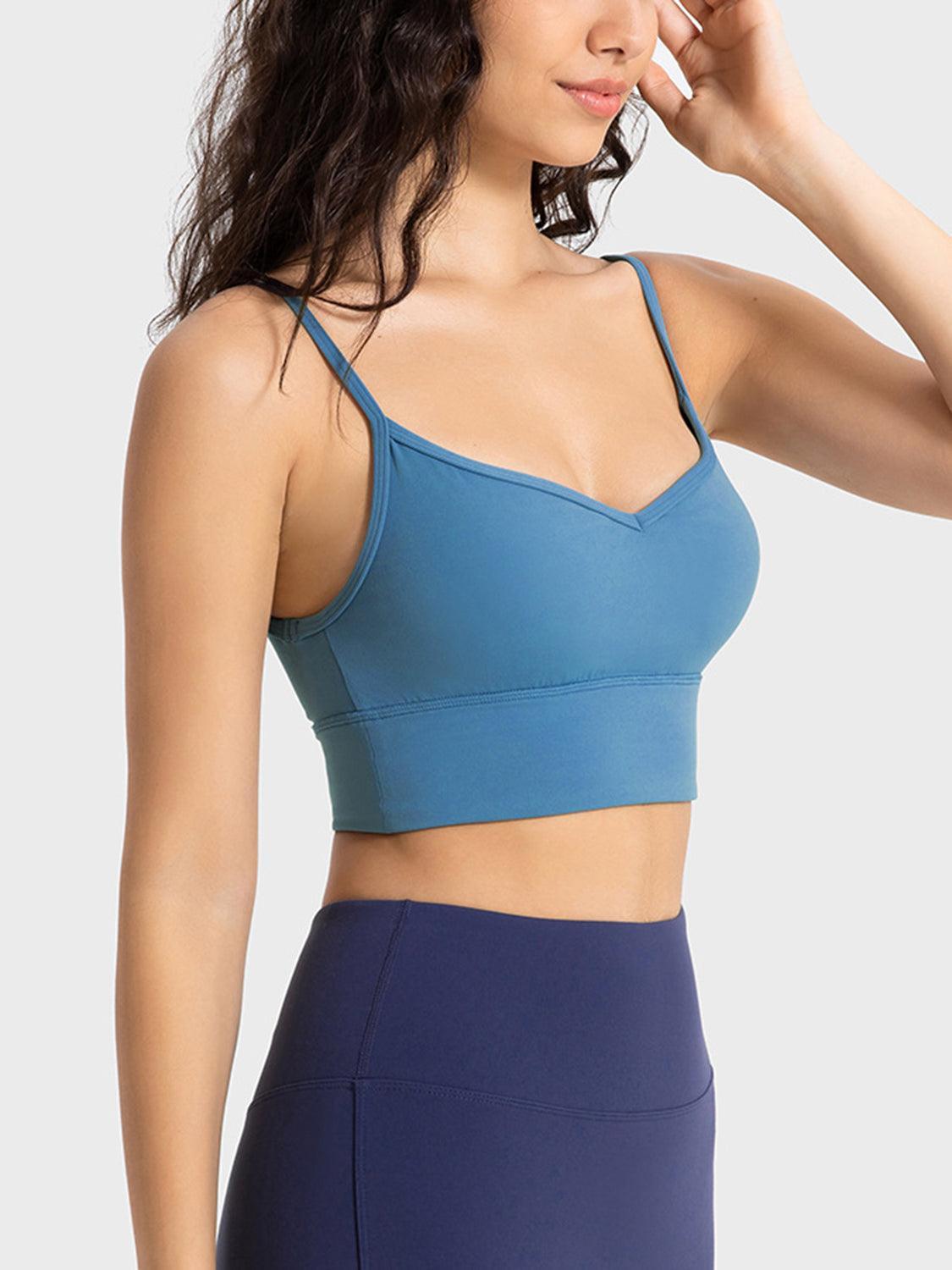 Spaghetti Strap Sport Bra - 808Lush