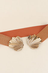 Zinc Alloy Buckle Elastic Belt - 808Lush