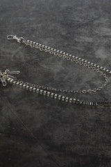 Double-Layered Cross Waist Chain - 808Lush