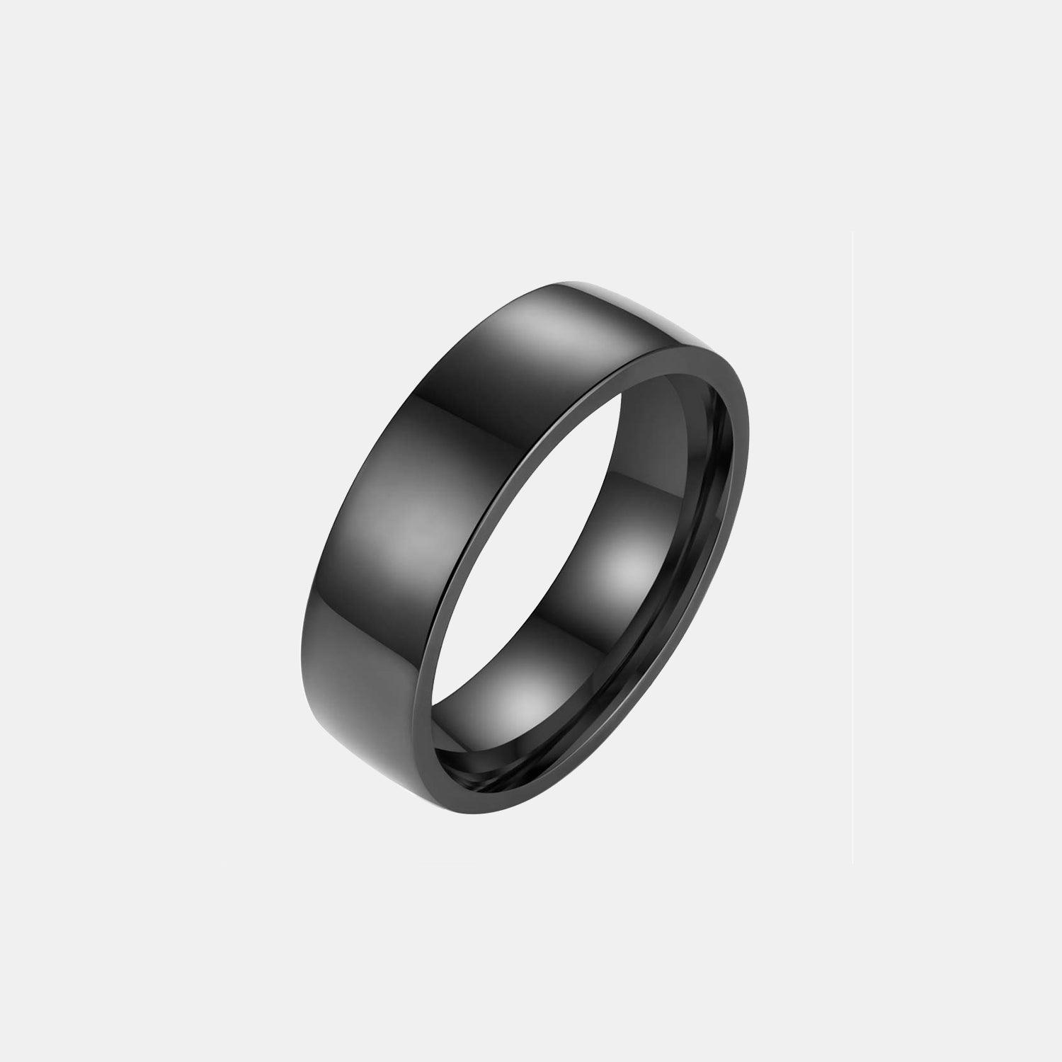 Titanium Steel Plain Ring - 808Lush