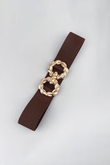 Zinc Alloy Buckle Elastic Belt - 808Lush