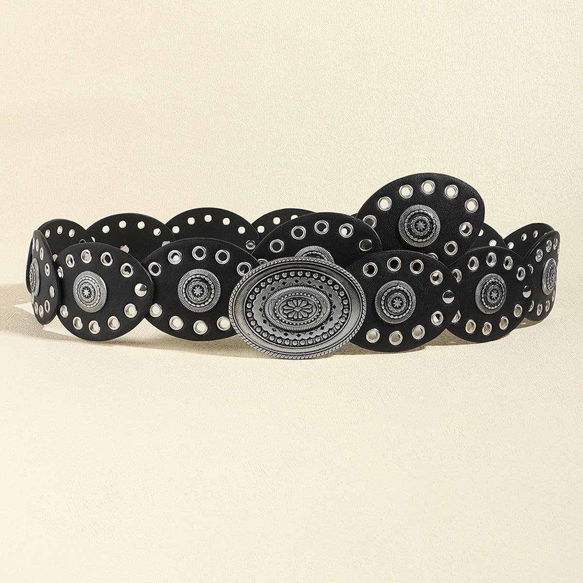 Oval PU Belt - 808Lush