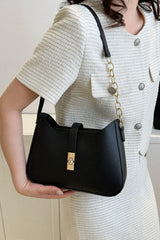 PU Leather Shoulder Bag - 808Lush