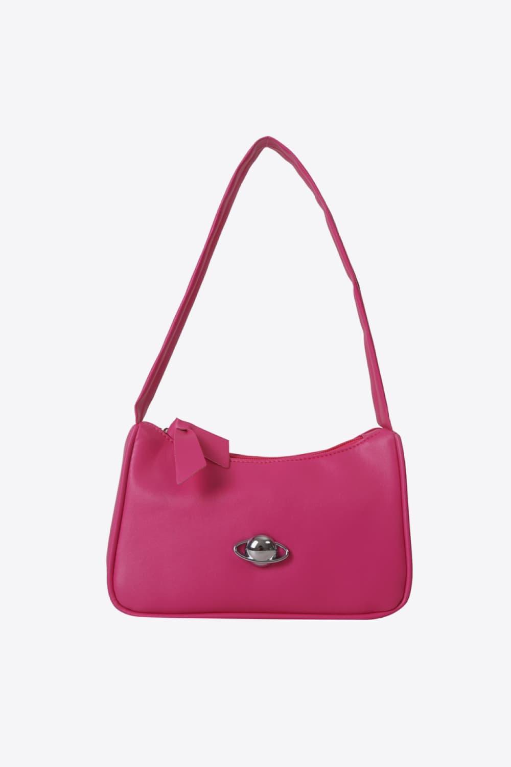 PU Leather Shoulder Bag - 808Lush