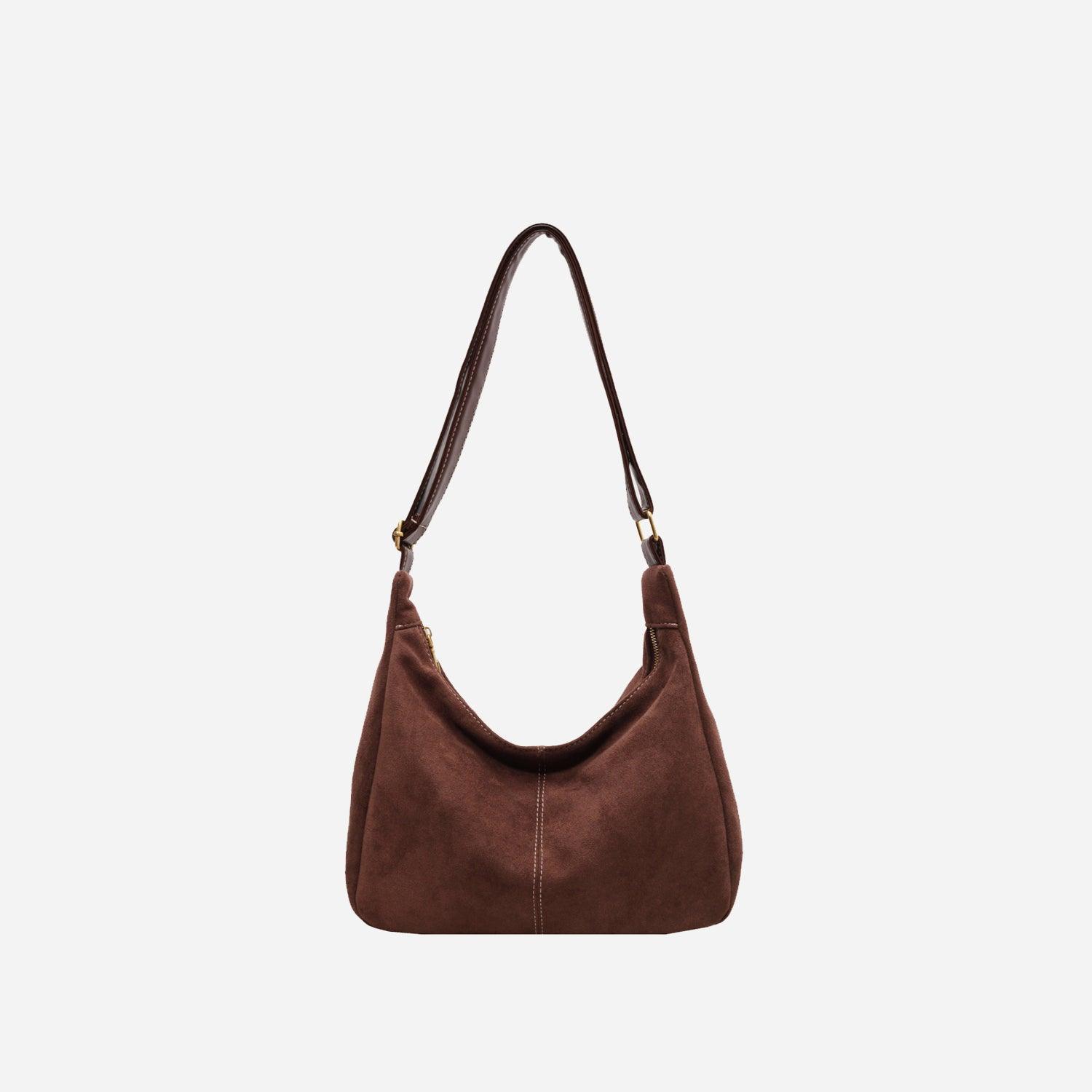 Suede Shoulder Bag - 808Lush