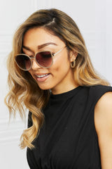 Full Rim Metal Frame Sunglasses - 808Lush