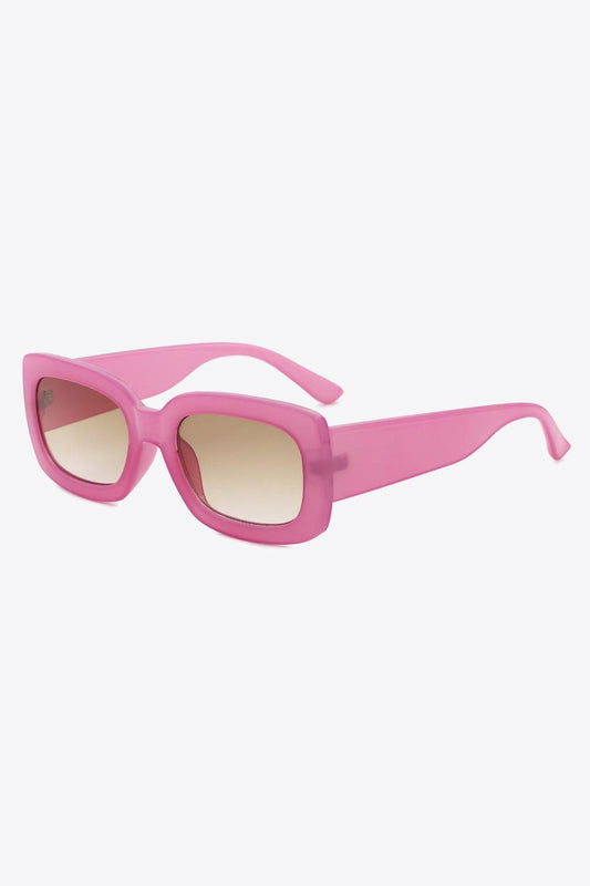 Polycarbonate Frame Rectangle Sunglasses - 808Lush