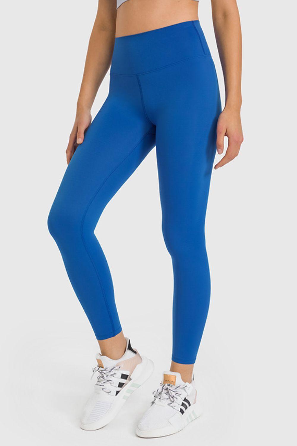 High Waist Ankle-Length Yoga Leggings - 808Lush