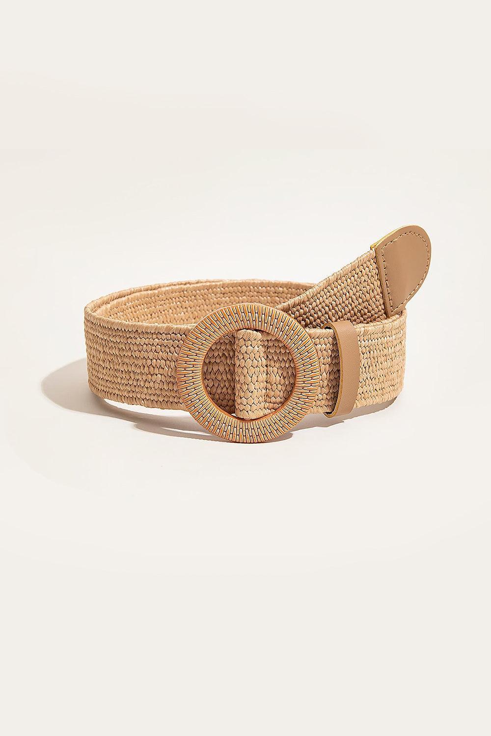 Polypropylene Woven Round Buckle Belt - 808Lush