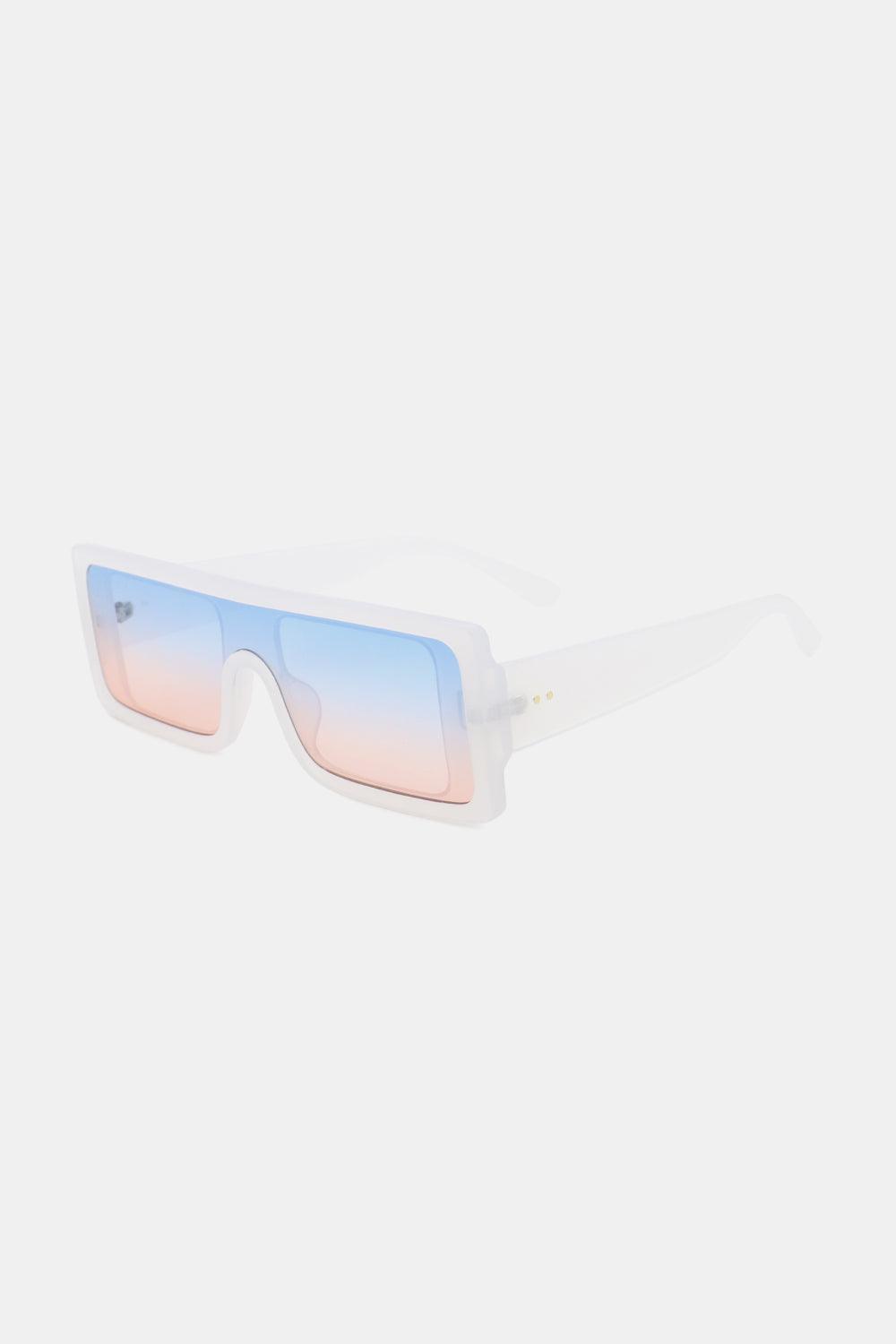 Polycarbonate Frame Rectangle Sunglasses - 808Lush