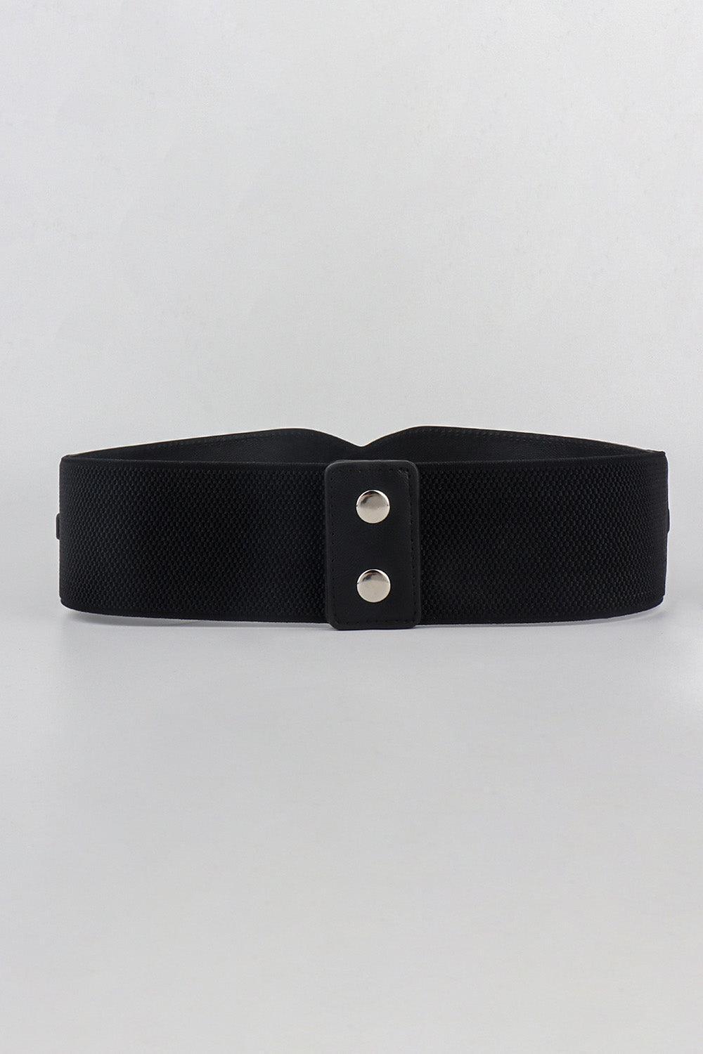 Elastic Wide PU Belt - 808Lush