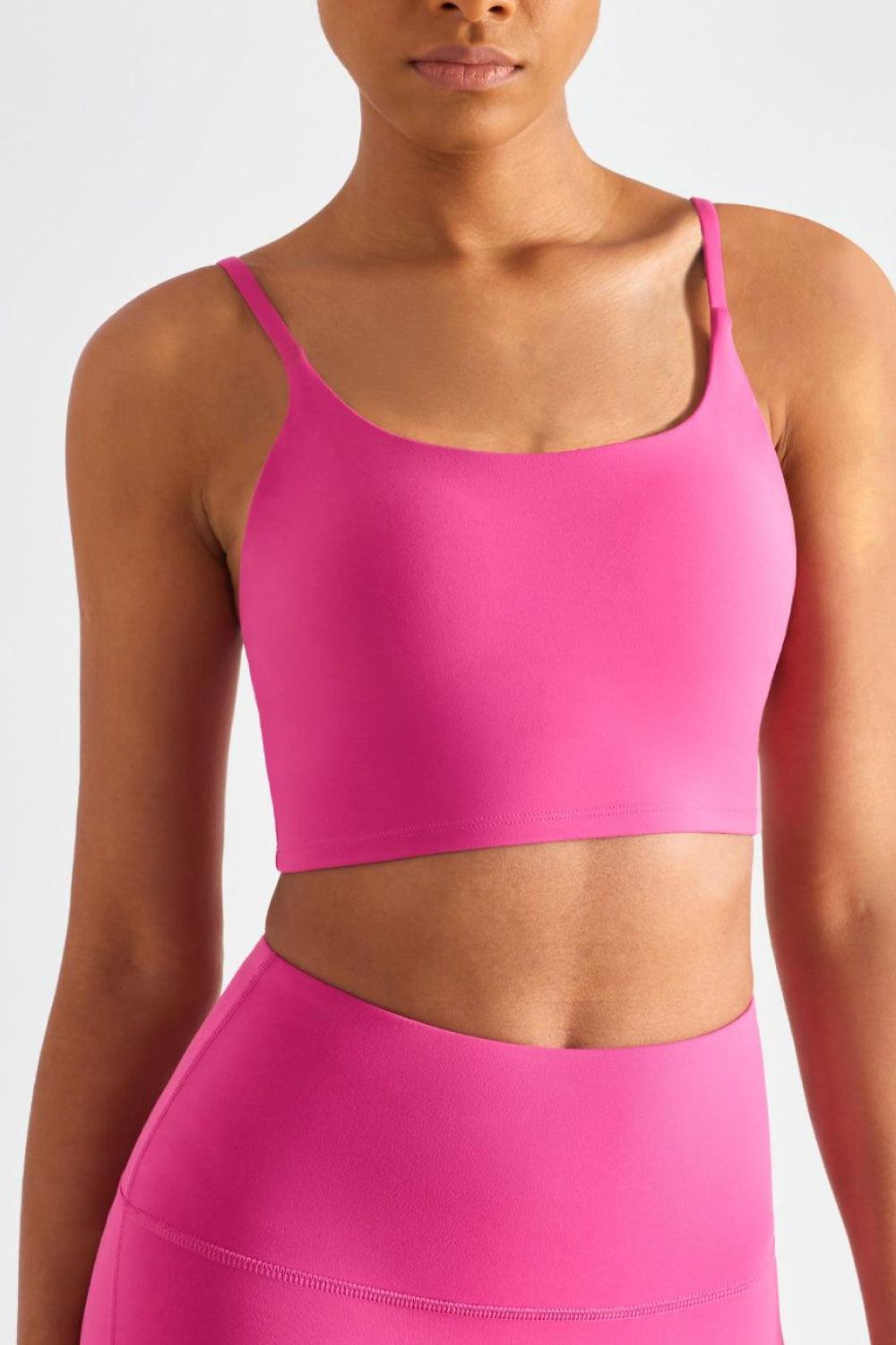 Spaghetti Strap Sports Bra - 808Lush