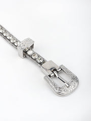 Rhinestone Metal Belt - 808Lush