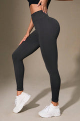 Wide Waistband Sports Leggings - 808Lush