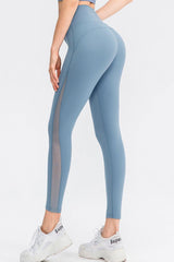 Wide Waistband Slim Fit Long Sports Pants - 808Lush