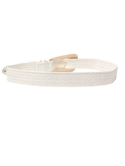 Irregular Buckle Braid Belt - 808Lush