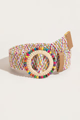 Multicolored Polypropylene Belt - 808Lush