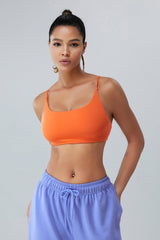 Crisscross Spaghetti Strap Active Bra - 808Lush