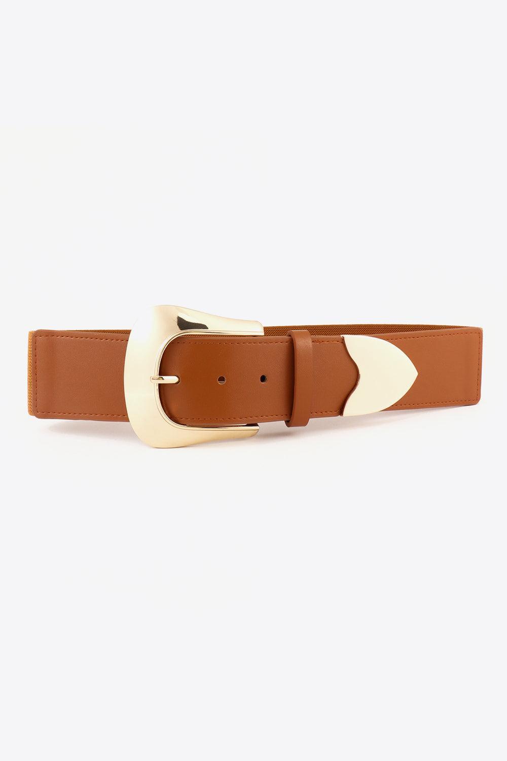 Elastic Wide PU Belt - 808Lush